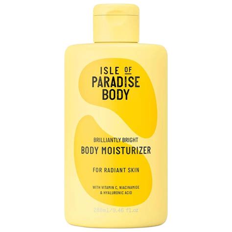 isle of paradise body products.